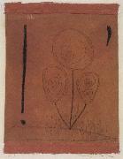 Remarks concerning a plant Paul Klee